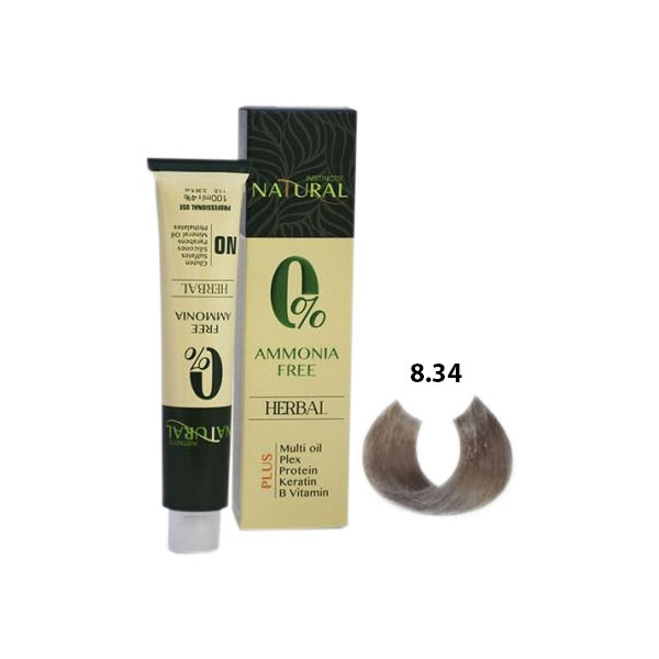 رنگ موي بدون آمونياک نچرال سري شامپايني حجم 100 ميلي ليتر
